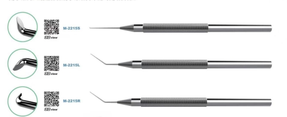 醫(yī)納密小梁切開器型號(hào)：m-2215/規(guī)格：m-2215l，m-2215r，m-2215s